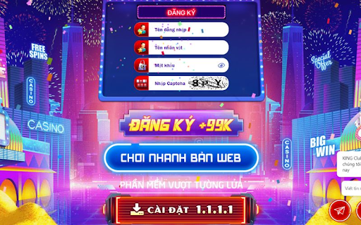 Hướng dẫn đăng ký cổng game Kingclub cho tân thủ